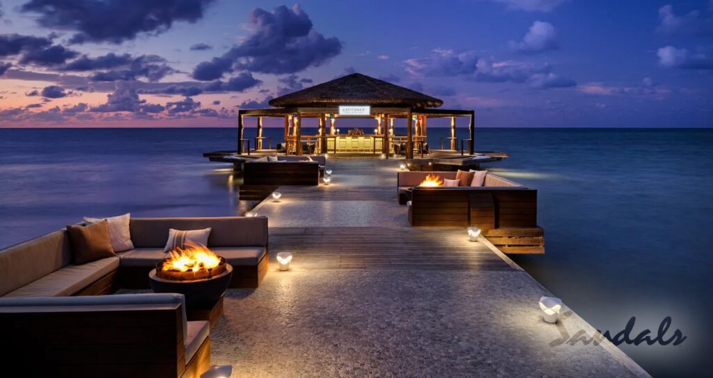 Beautiful Lounger seating area of one of the best Sandals Resort - Sandals Montego Bay